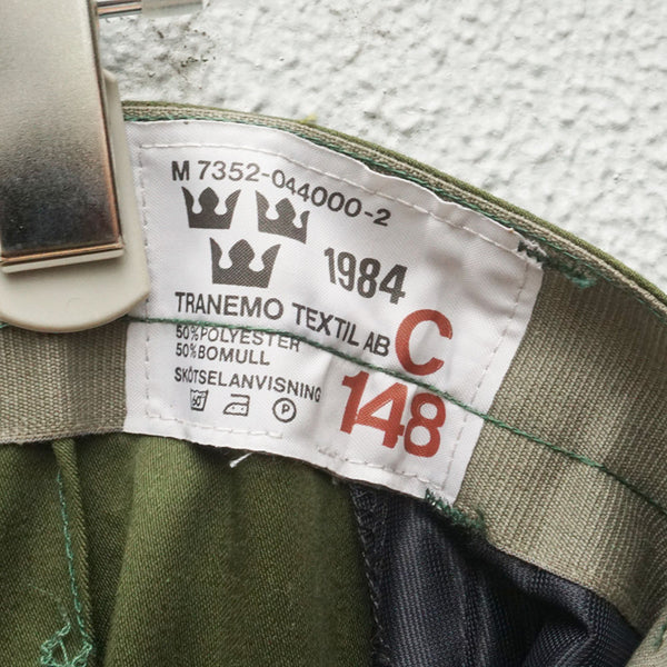 スウェーデン軍M-59ユーティリティワークパンツ《デッドストック》