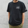 《DEER HORN SMITH'S》クルーネックロゴTシャツ/ブラック