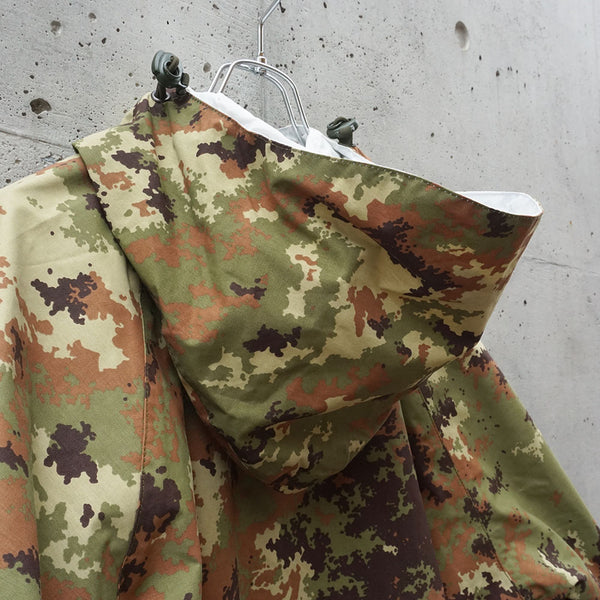 イタリア軍ウォータープルーフRBカモ　パーカ　《デッドストック》