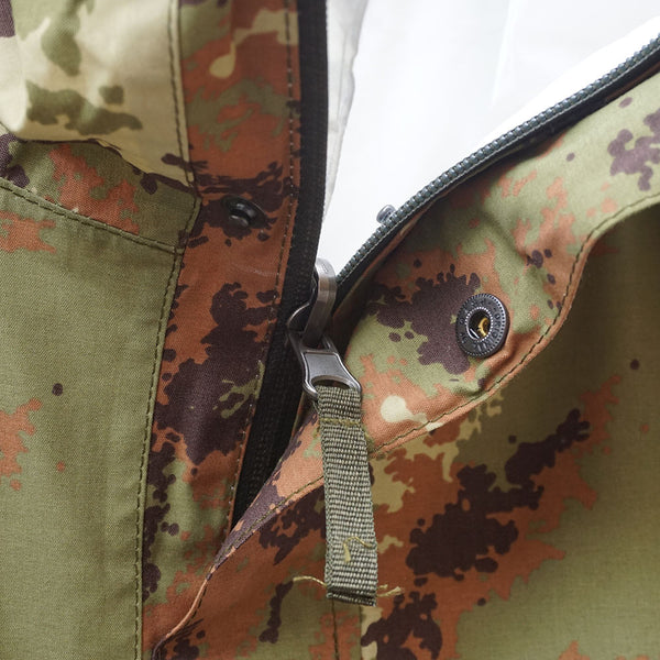 イタリア軍ウォータープルーフRBカモ　パーカ　《デッドストック》