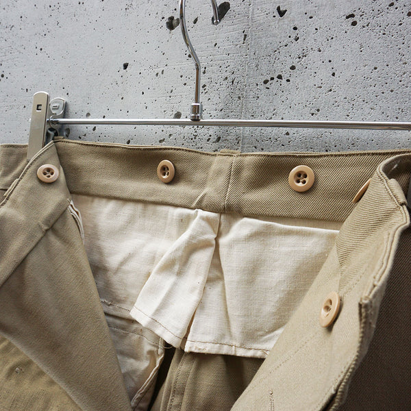 【レア品】1950’sフランス軍M-52チノパンツ　《デッドストック》