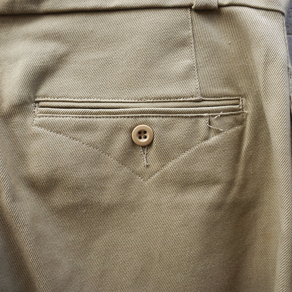 【レア品】1950’sフランス軍M-52チノパンツ　《デッドストック》