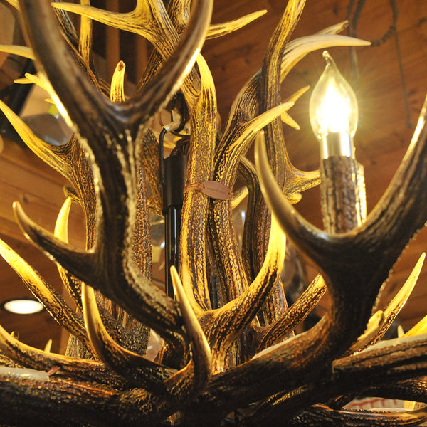 DEER HORN  CHANDLER　16LAMPS　SEPARATE　NATURAL《受注生産》