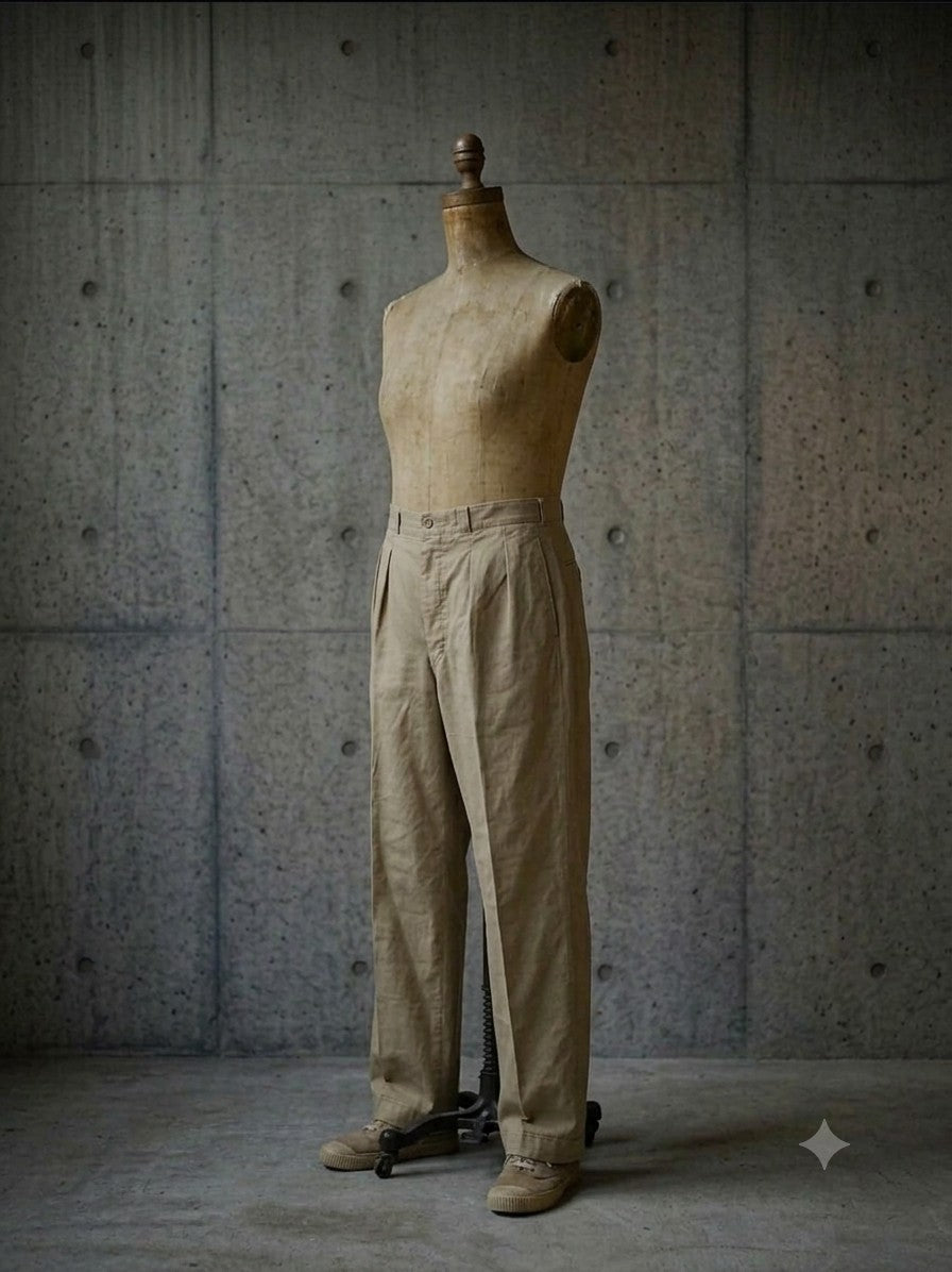 1950-60's  フランス軍M-52チノパンツ　サイズ12
