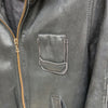 1970-80'sフランス空軍フライトジャケット ブラック　Made in France