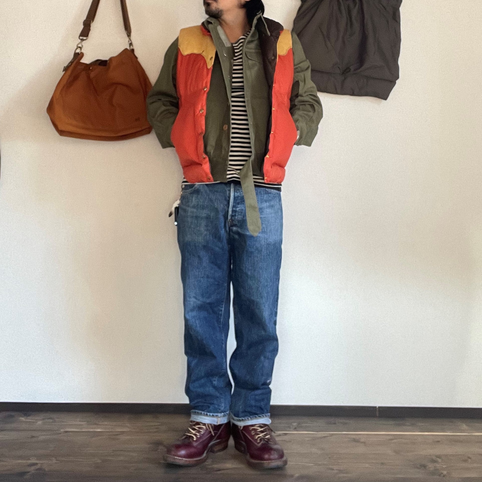 50’ｓBRITISHMILITARY GREENDENIM JACKET 《DEADSTOCK》