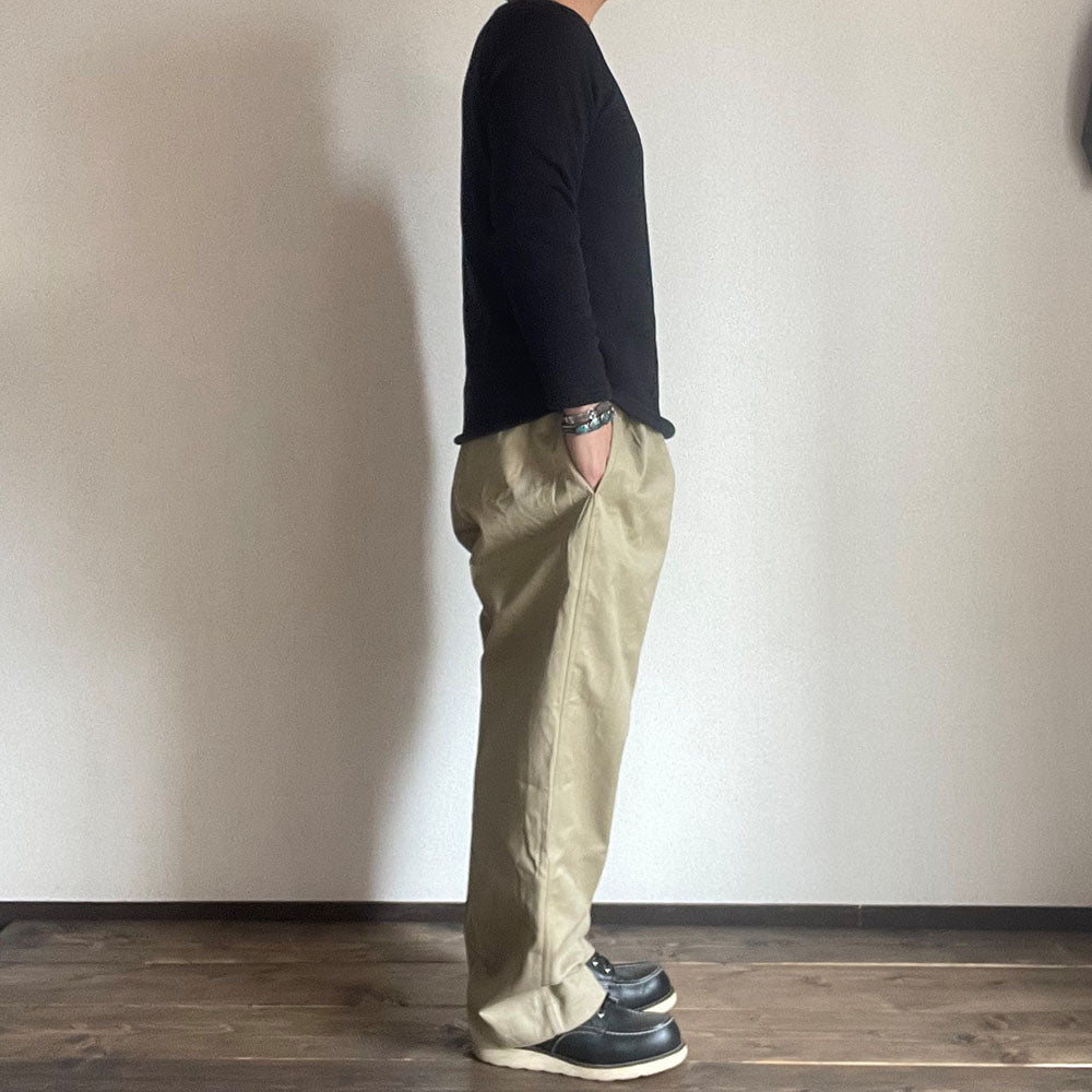 FRENCH MILITARY M52 CHINO PANTS  15SIZING 《DEADSTOCK》