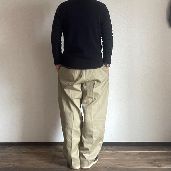 FRENCH MILITARY M52 CHINO PANTS  15SIZING 《DEADSTOCK》