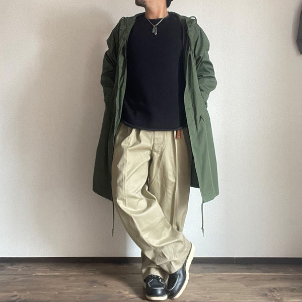 FRENCH MILITARY M52 CHINO PANTS  15SIZING 《DEADSTOCK》