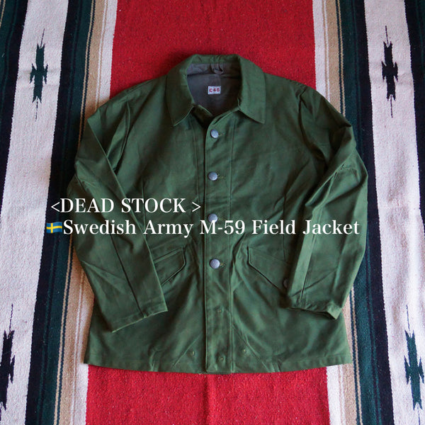 SWEDEN MILITARY M-59 FIERLD JACKET 《DEADSTOCK》