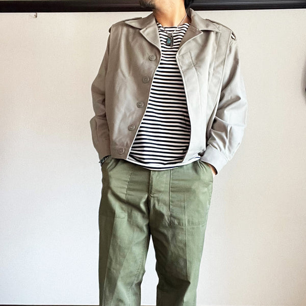 90's French Military Short Wind Jacket《DEADSTOCK》