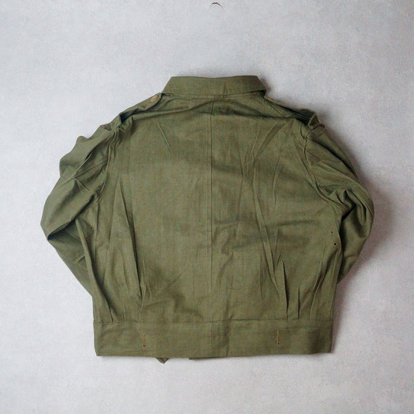 50’ｓBRITISHMILITARY GREENDENIM JACKET 《DEADSTOCK》