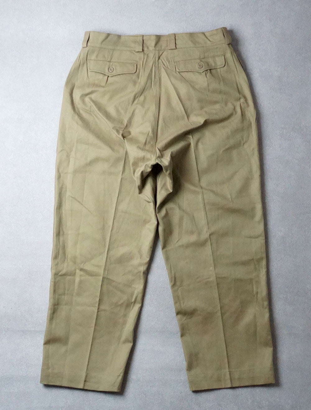 FRENCH MILITARY M52 CHINO PANTS  15SIZING 《DEADSTOCK》