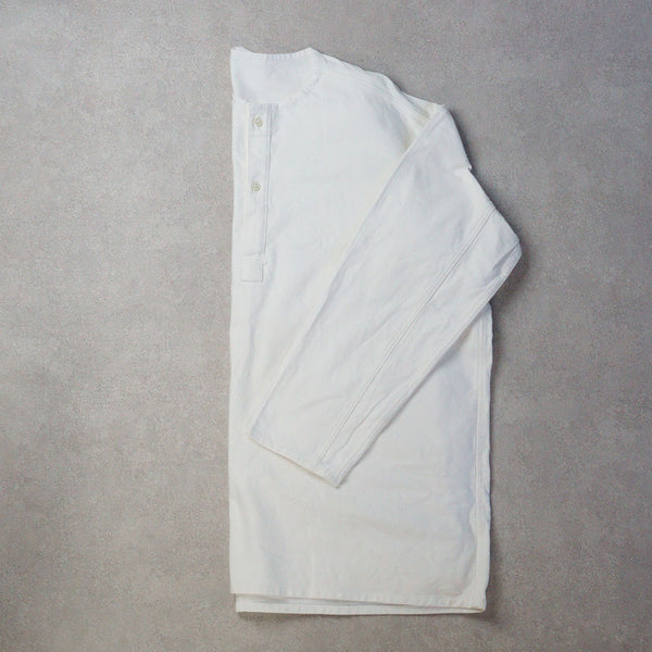 80’ｓRUSSIA MILITARY SLEEPING SHIRTS  WHITE  《DEADSTOCK》