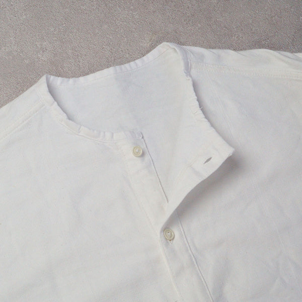 80’ｓRUSSIA MILITARY SLEEPING SHIRTS  WHITE  《DEADSTOCK》