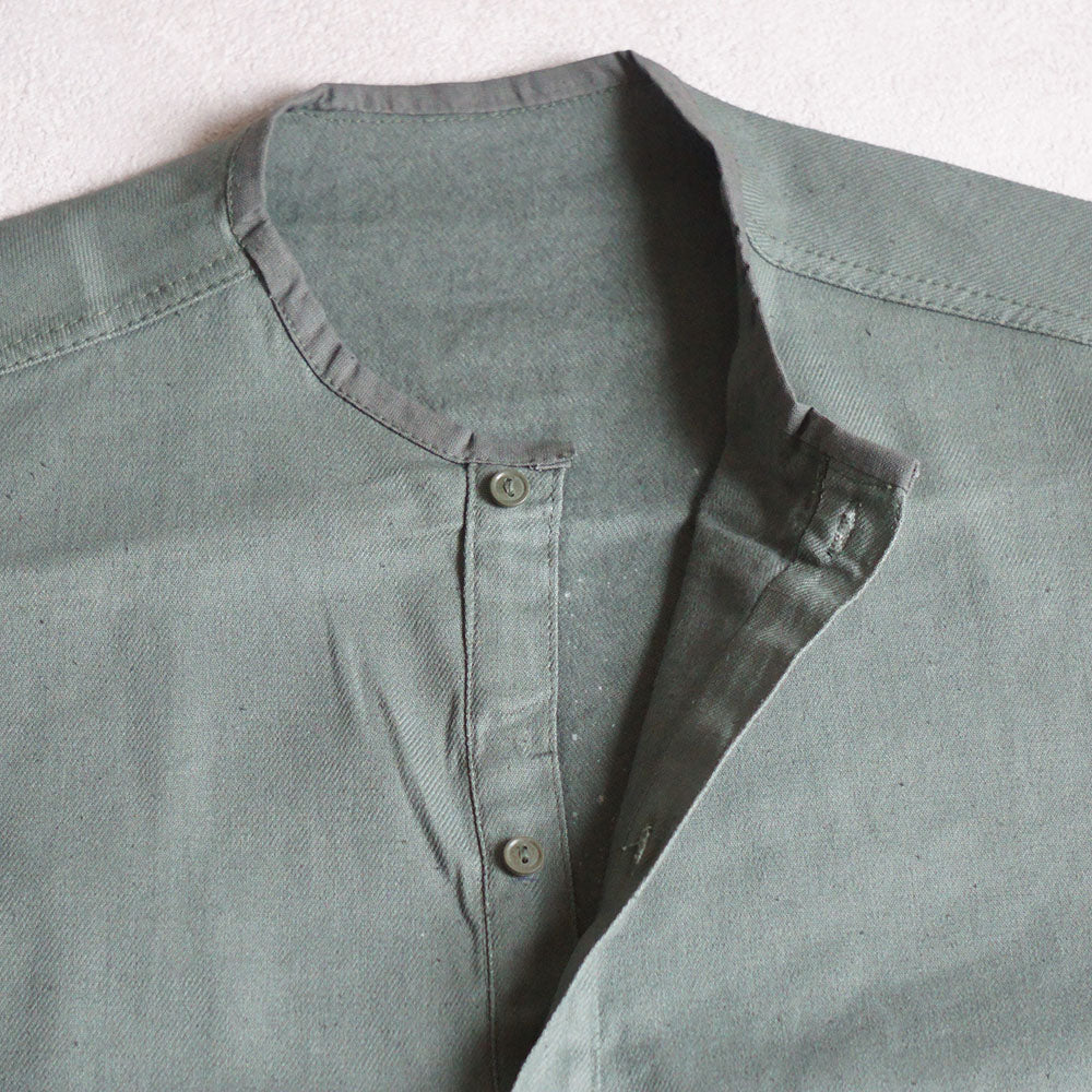 RUSSIA MILITARY SLEEPING SHIRTS  OLIVE GRAY 《DEADSTOCK》