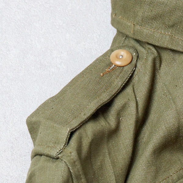 50’ｓBRITISHMILITARY GREENDENIM JACKET 《DEADSTOCK》