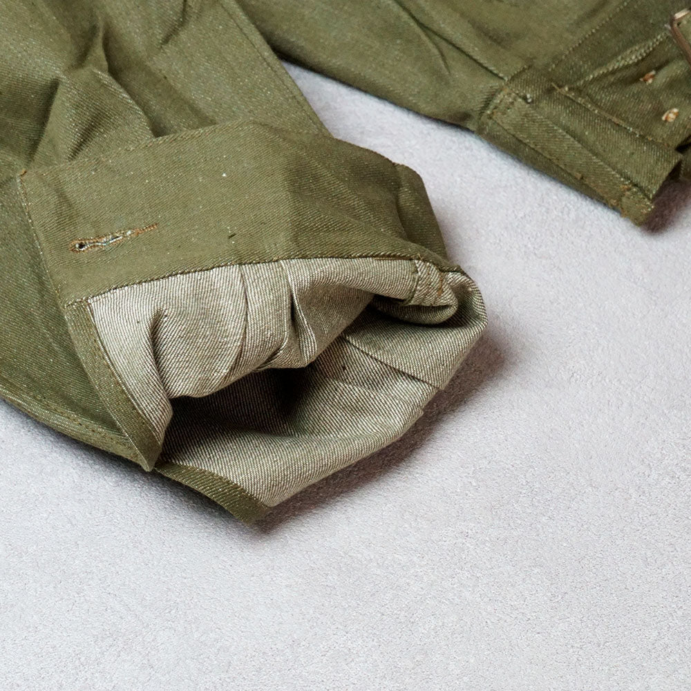 50’ｓBRITISHMILITARY GREENDENIM JACKET 《DEADSTOCK》