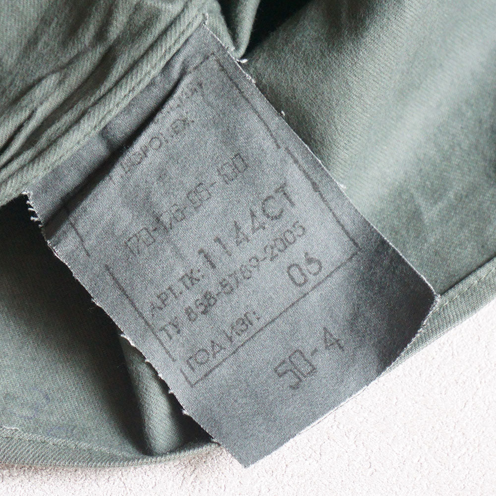 RUSSIA MILITARY SLEEPING SHIRTS  OLIVE GRAY 《DEADSTOCK》