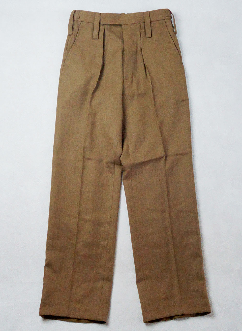 BRITISH  ARMY  OFFICER PANTS  BROWN 《DEADSTOCK》