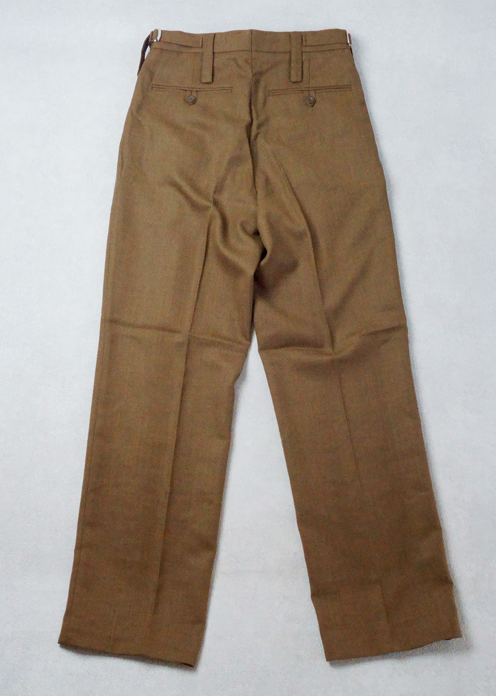 BRITISH  ARMY  OFFICER PANTS  BROWN 《DEADSTOCK》