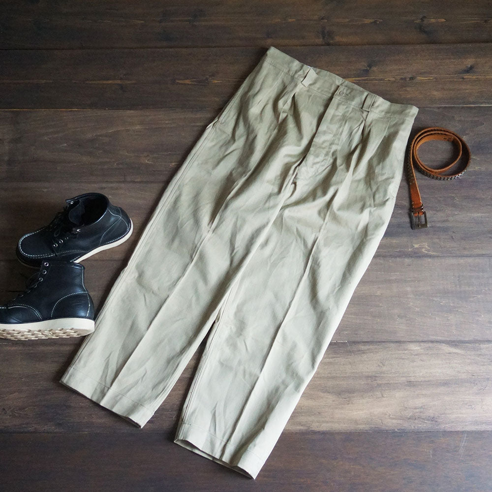 FRENCH MILITARY M52 CHINO PANTS  15SIZING 《DEADSTOCK》