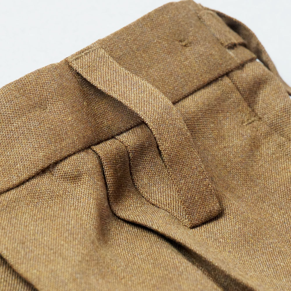 BRITISH  ARMY  OFFICER PANTS  BROWN 《DEADSTOCK》