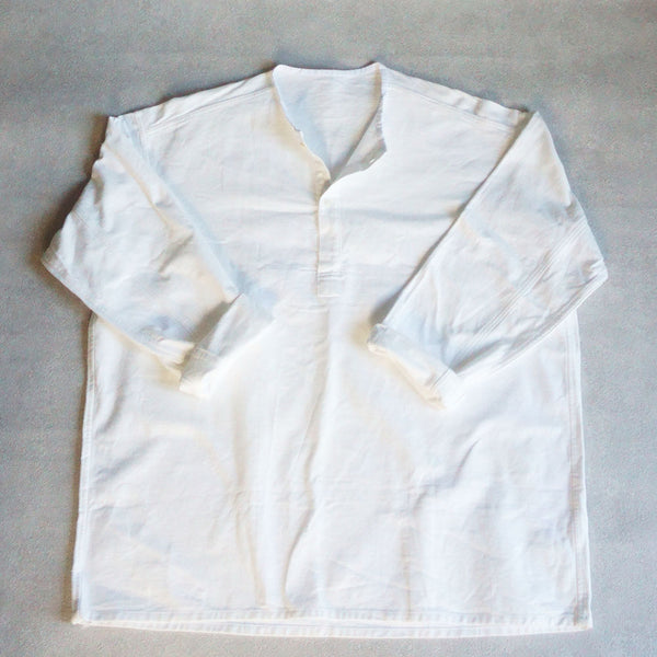 80’ｓRUSSIA MILITARY SLEEPING SHIRTS  WHITE  《DEADSTOCK》