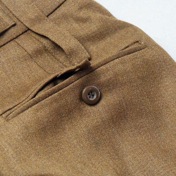 BRITISH  ARMY  OFFICER PANTS  BROWN 《DEADSTOCK》